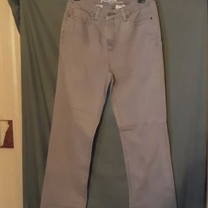 Gray Jean's fairly worn